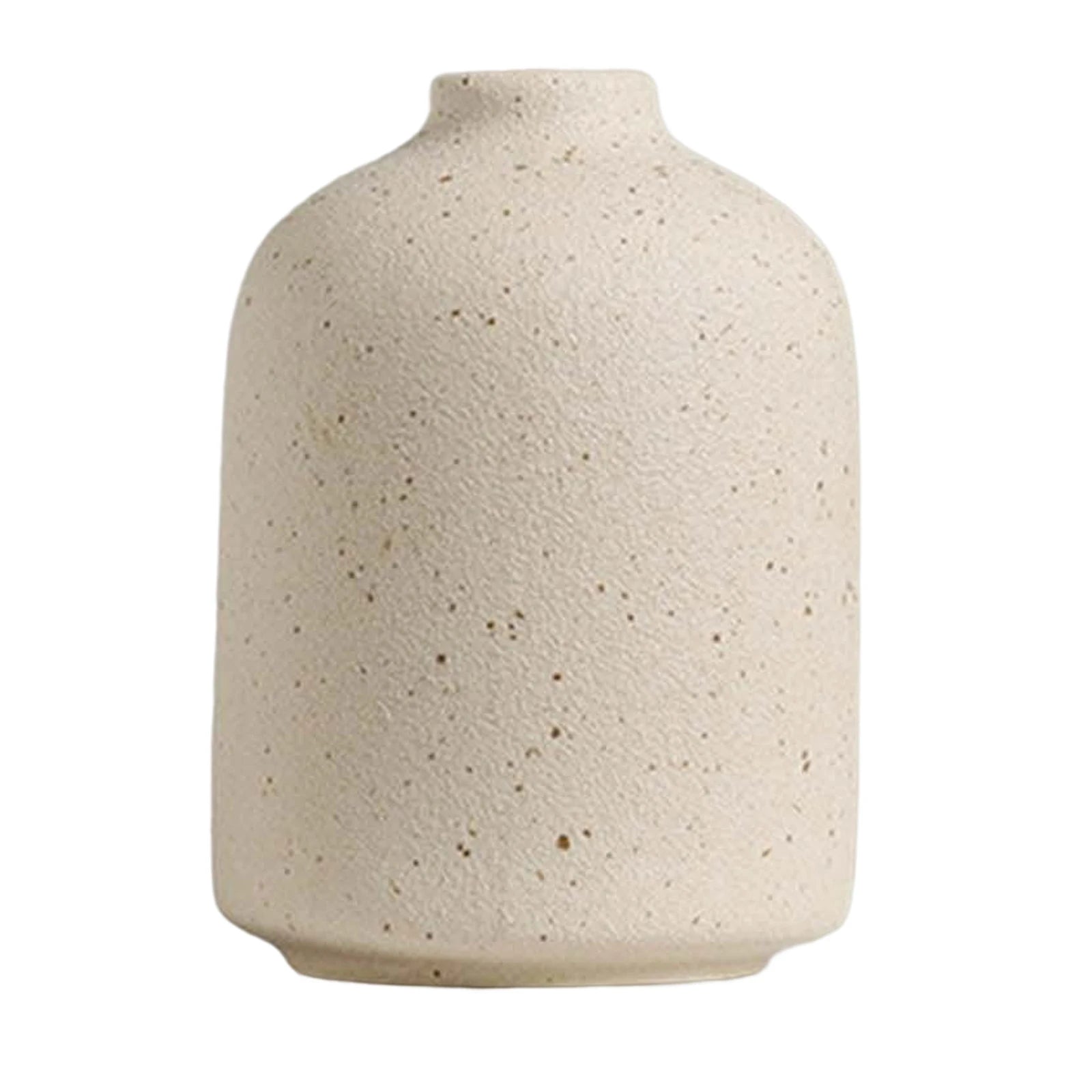 Modern Ceramic Bud Vase — Minimalist Boho Floral Vessel