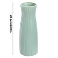 Concise Ceramic-Look Plastic Vase — Event & Bonsai Display Pot