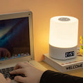 Touch-Control Desk Lamp with Calendar Clock — Dimmable Rechargeable Light