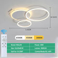 Infinite Dimming Acrylic Chandelier — Modern Multi-Head LED Ceiling Light