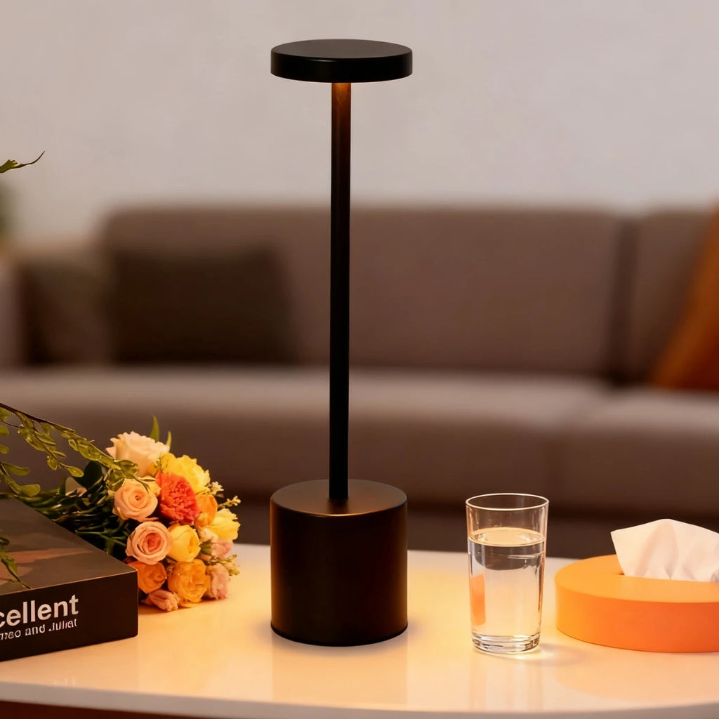 LED Ambient Desk Lamp — Touch-Control Dimmable Night Light