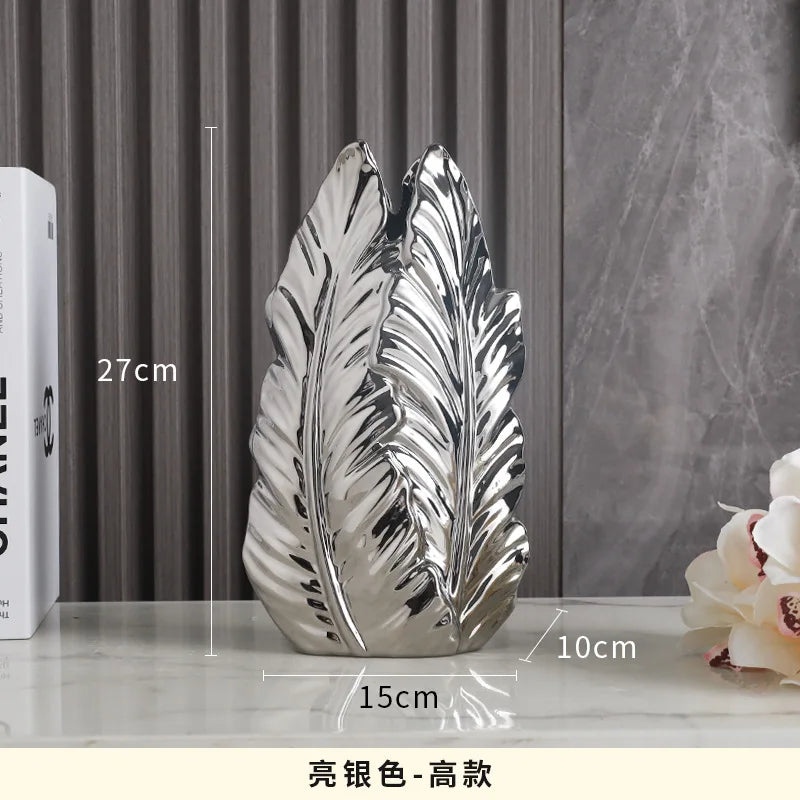 High-End Ceramic Vase — Sculptural Pottery for Foyer & Living Room