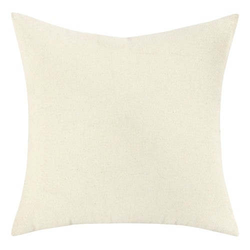 Boho Striped Chenille Pillow Cover — Plush Textured Square Cushion
