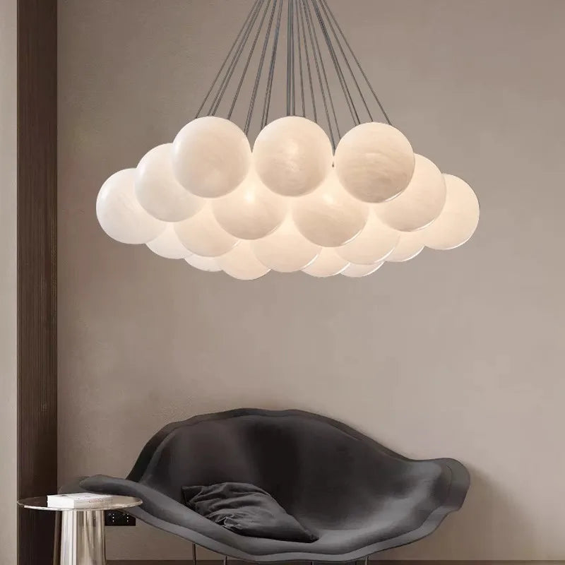 Multi-Head Crystal Villa Chandelier — Restaurant & Foyer Ceiling Light
