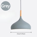 Macaron Pastel Pendant Chandelier — Aluminum Modern Ceiling Light