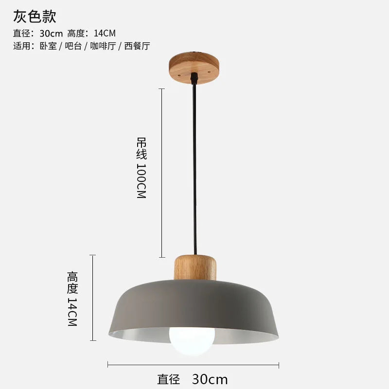 Nordic Minimalist LED Chandelier — Modern Restaurant & Bar Pendant Light