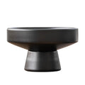 Retro Black Ceramic Vase — Tabletop Plant & Bonsai Vessel