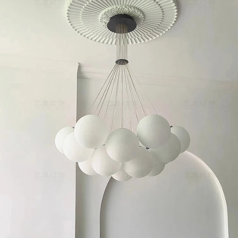 Multi-Head Crystal Villa Chandelier — Restaurant & Foyer Ceiling Light