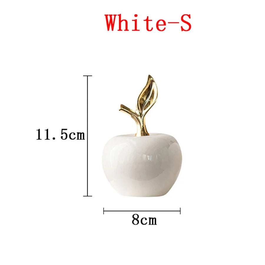 Ceramic Fruit Ornament — Classic European-Style Decorative Sculpture
