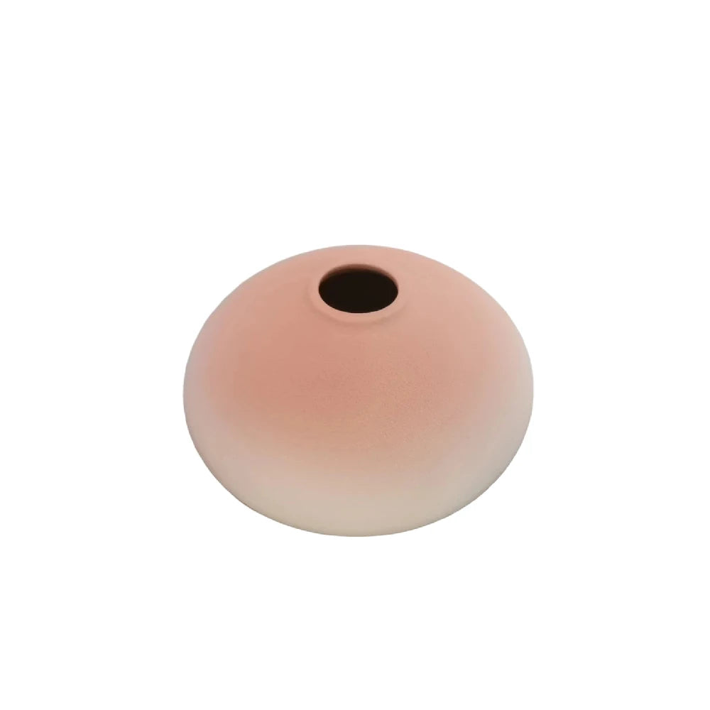 Small Japanese-Style Ceramic Bud Vase — Simple Tabletop Ornament