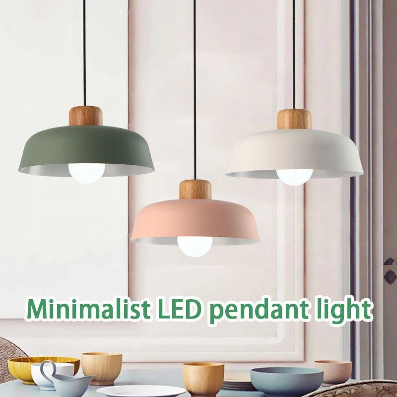Nordic Minimalist LED Chandelier — Modern Restaurant & Bar Pendant Light