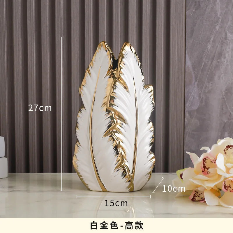 High-End Ceramic Vase — Sculptural Pottery for Foyer & Living Room