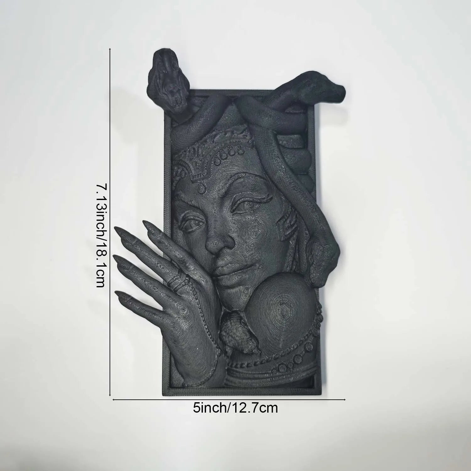 3D Printed Fantasy Dragon Bookend — Sculptural Bookshelf Decor