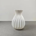 Water Cultivation Ceramic-Look Vase — Minimalist European Home Vessel