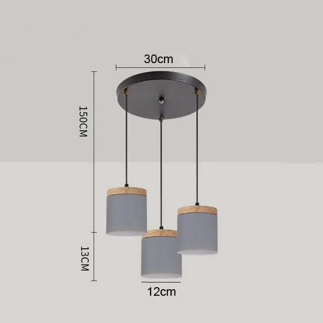 Modern Dining Table Pendant Light — Adjustable LED Ceiling Fixture