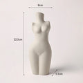 Sculptural Human-Form Ceramic Vase — Silent Wind Art Vessel