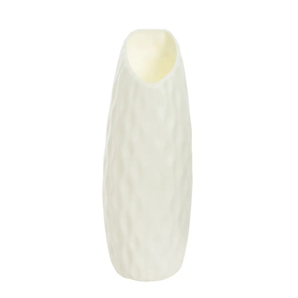Concise Ceramic-Look Plastic Vase — Event & Bonsai Display Pot