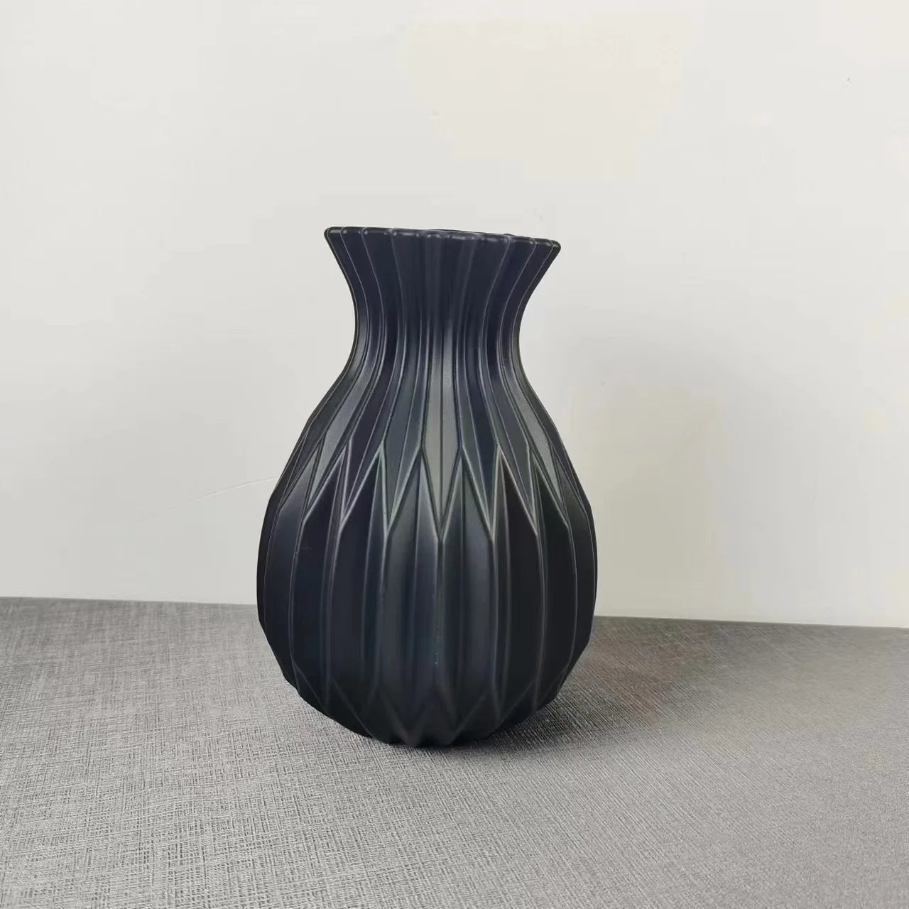 Water Cultivation Ceramic-Look Vase — Minimalist European Home Vessel