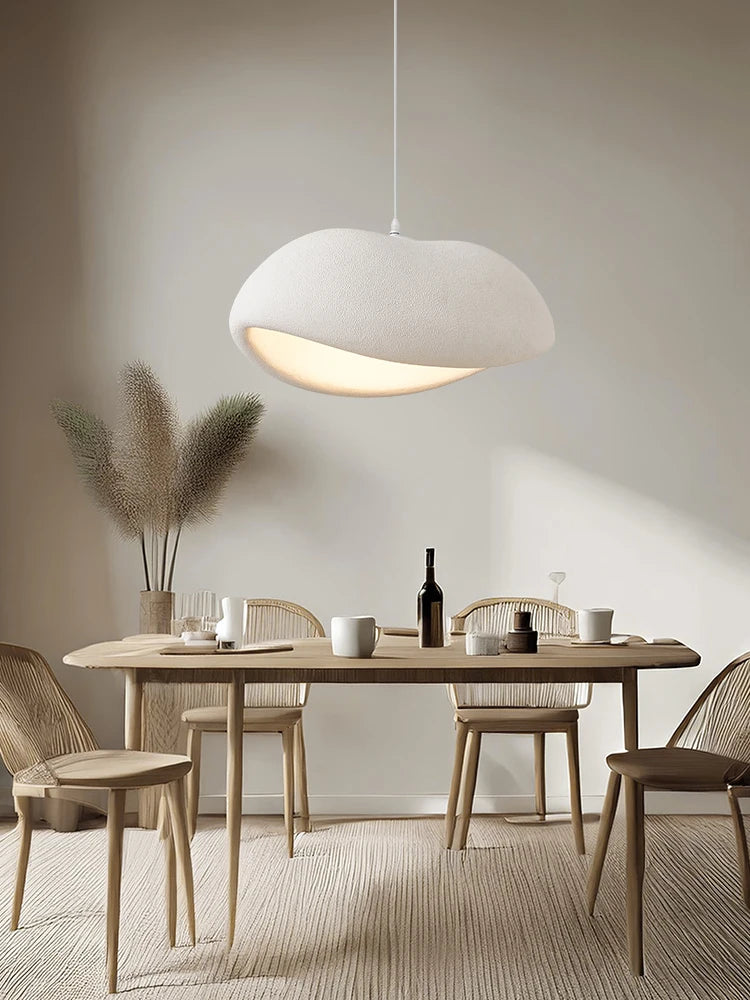 Wabi Sabi Trumpet Chandelier — Organic Restaurant & Staircase Light