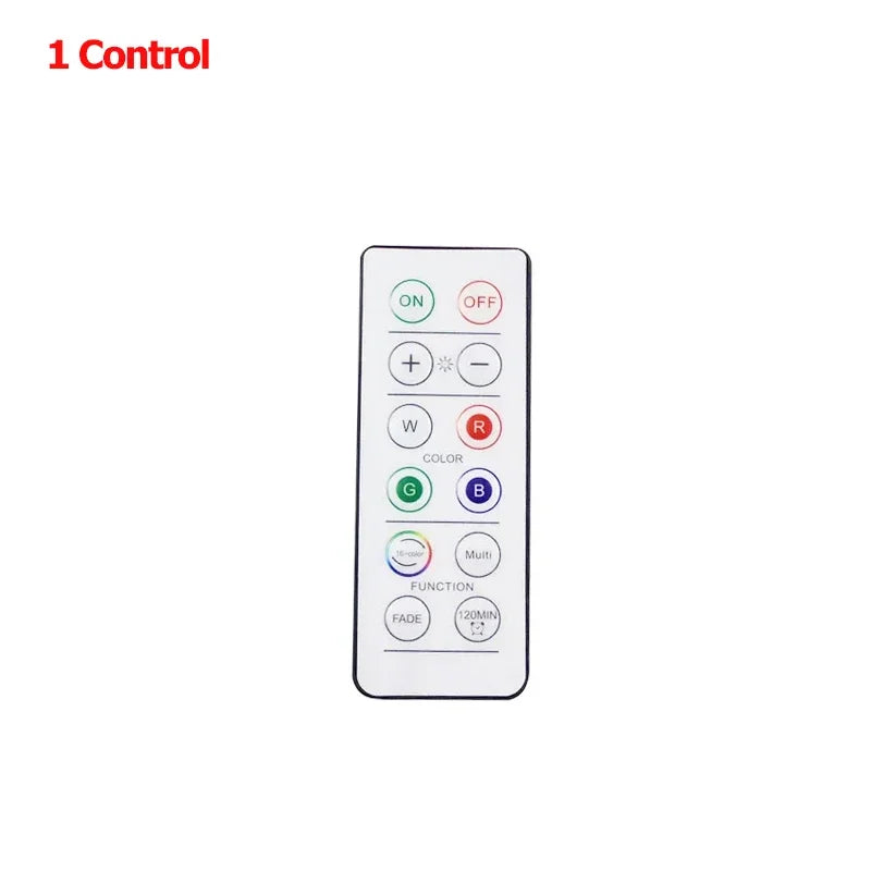 Remote Control Puck Light Kit — Battery-Powered Dimmable Cabinet Lights