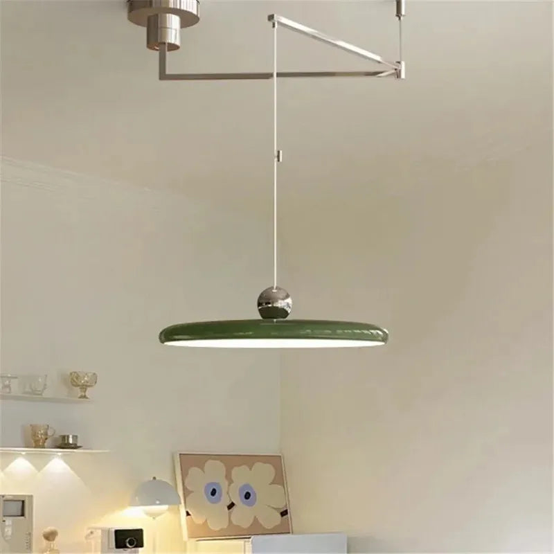 Rocker Arm LED Pendant Light — Kinetic Kitchen Bar & Dining Fixture