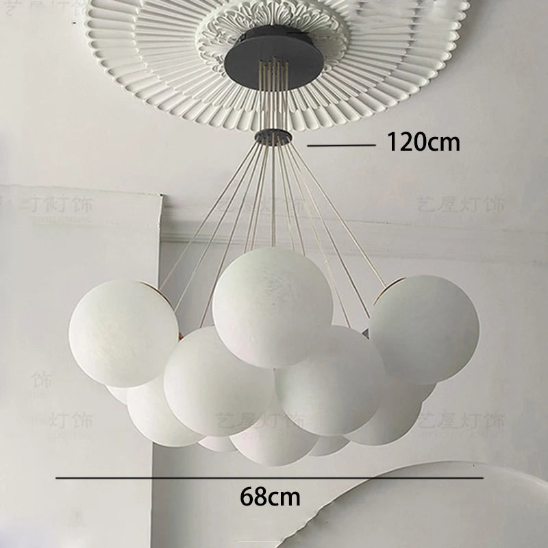Multi-Head Crystal Villa Chandelier — Restaurant & Foyer Ceiling Light