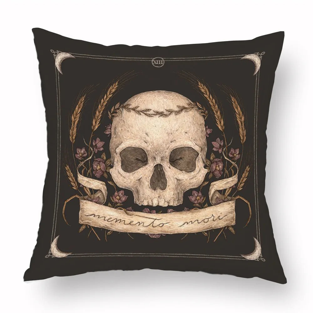 Woven Animal Print Pillow Cover — Textured Sofa & Car Cushion