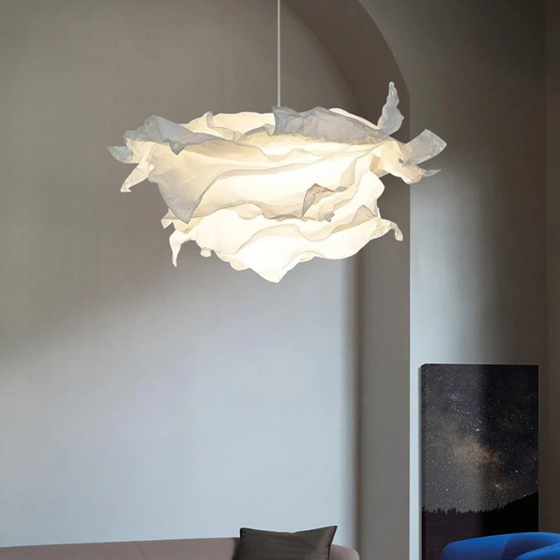 Minimalist Paper Pendant Light — DIY Sphere Chandelier