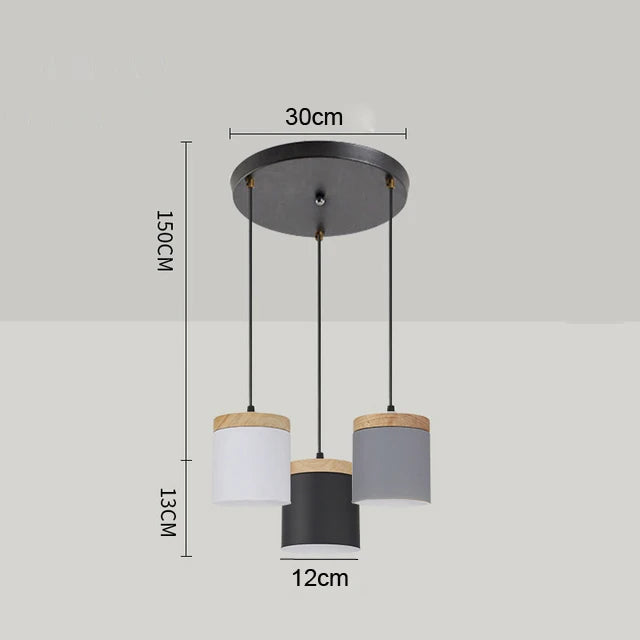 Modern Dining Table Pendant Light — Adjustable LED Ceiling Fixture