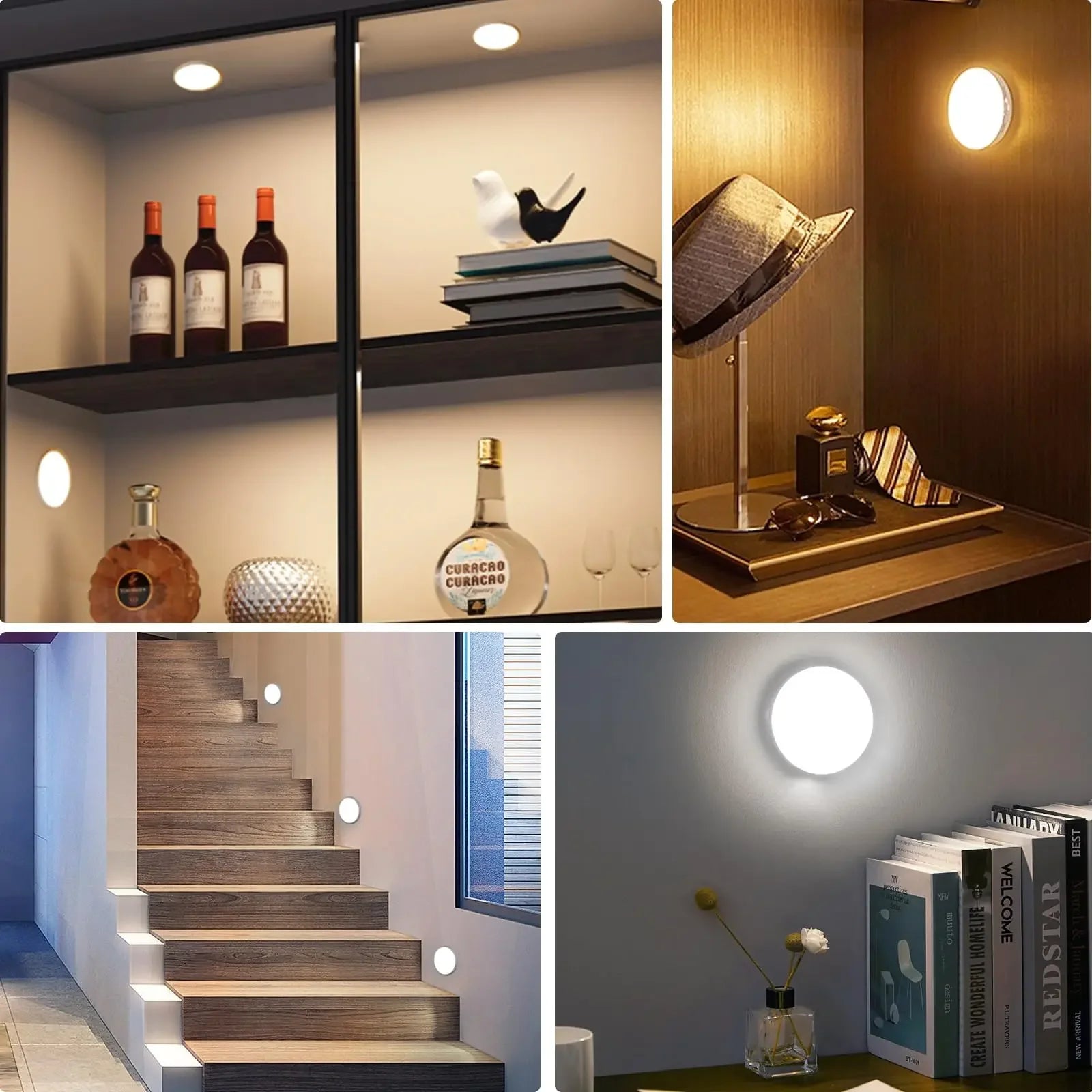 Smart Human Body Sensor Night Light — Magnetic Wireless Motion Lamp