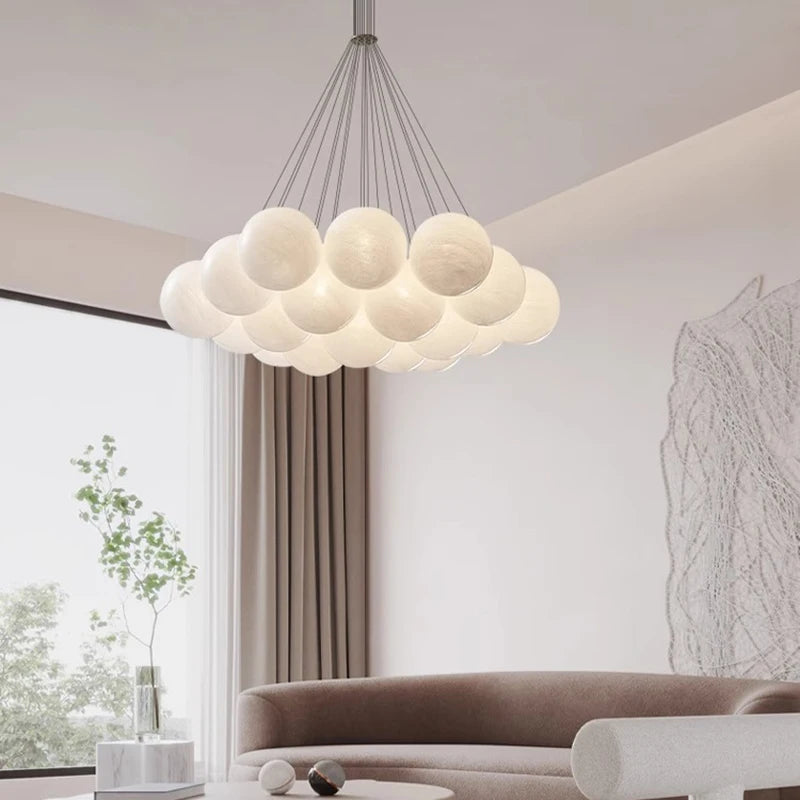 Multi-Head Crystal Villa Chandelier — Restaurant & Foyer Ceiling Light