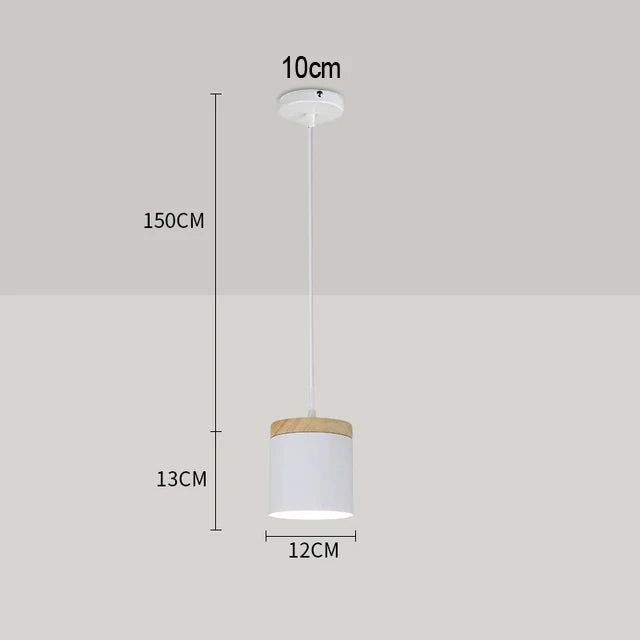 Modern Dining Table Pendant Light — Adjustable LED Ceiling Fixture