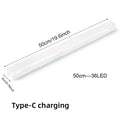 Rechargeable Motion Sensor Light Strip — Magnetic Closet & Stair Lamp