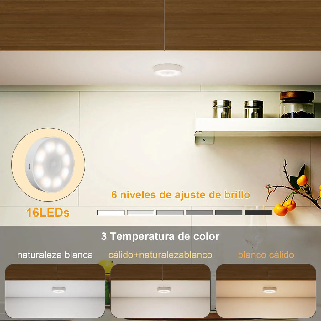 Smart Human Body Sensor Night Light — Magnetic Wireless Motion Lamp