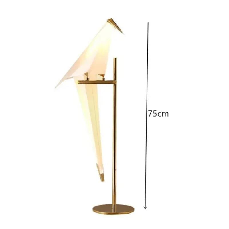 Origami Paper Bird Chandelier — Designer Bird Lamp Collection