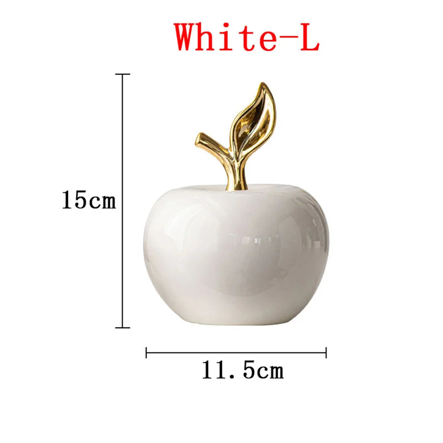 Ceramic Fruit Ornament — Classic European-Style Decorative Sculpture