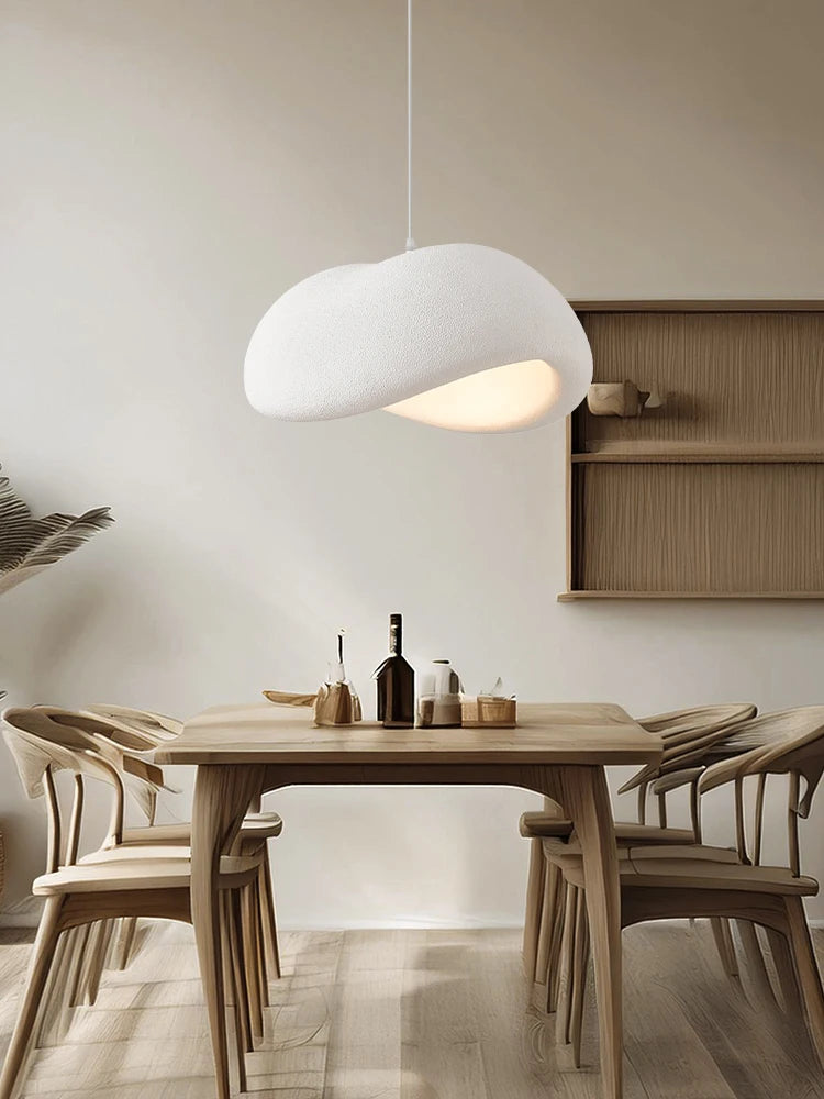 Wabi Sabi Trumpet Chandelier — Organic Restaurant & Staircase Light