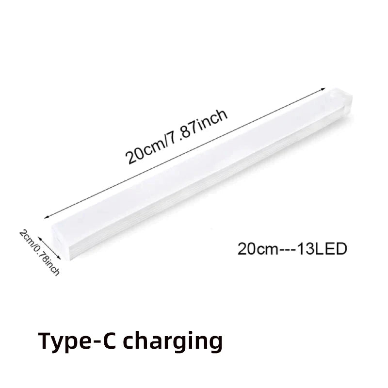 Rechargeable Motion Sensor Light Strip — Magnetic Closet & Stair Lamp