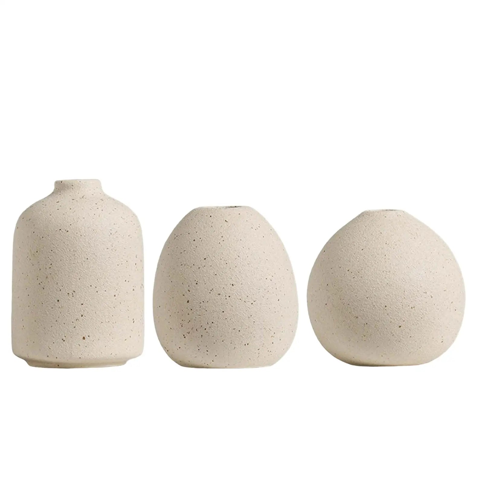 Modern Ceramic Bud Vase — Minimalist Boho Floral Vessel