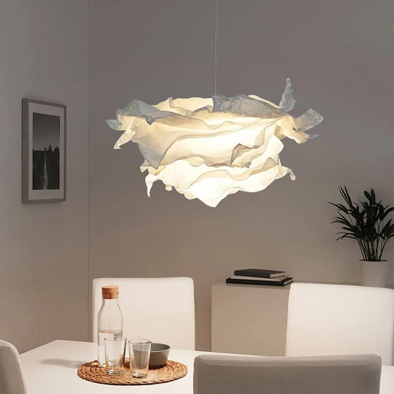 Minimalist Paper Pendant Light — DIY Sphere Chandelier