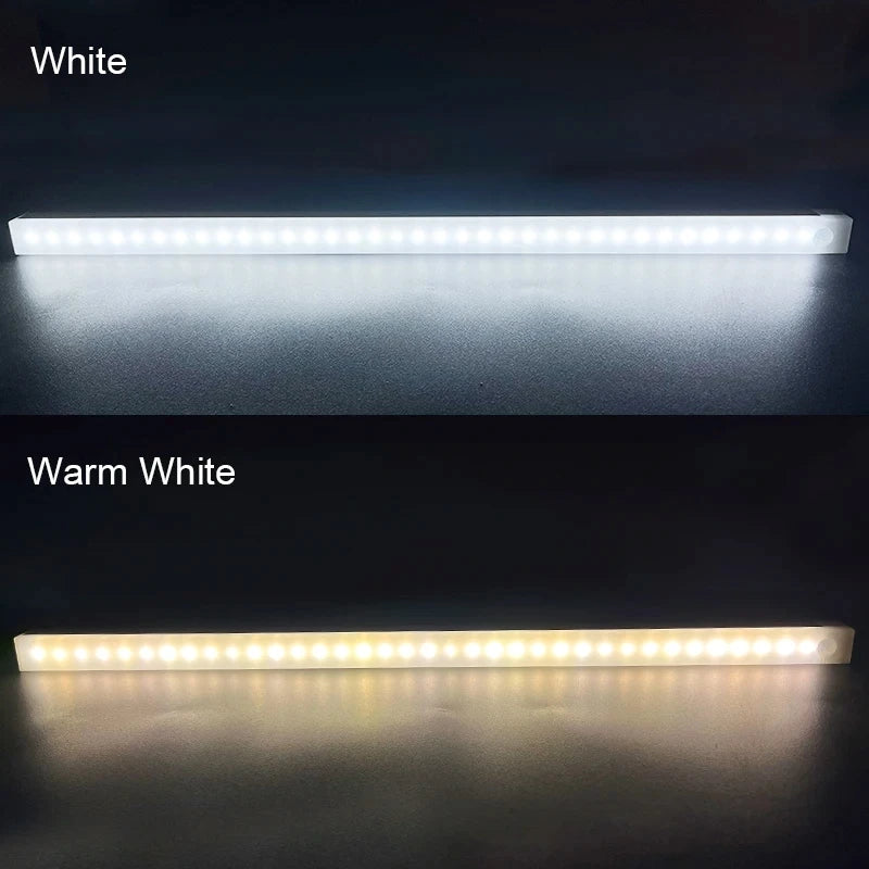 Rechargeable Motion Sensor Light Strip — Magnetic Closet & Stair Lamp
