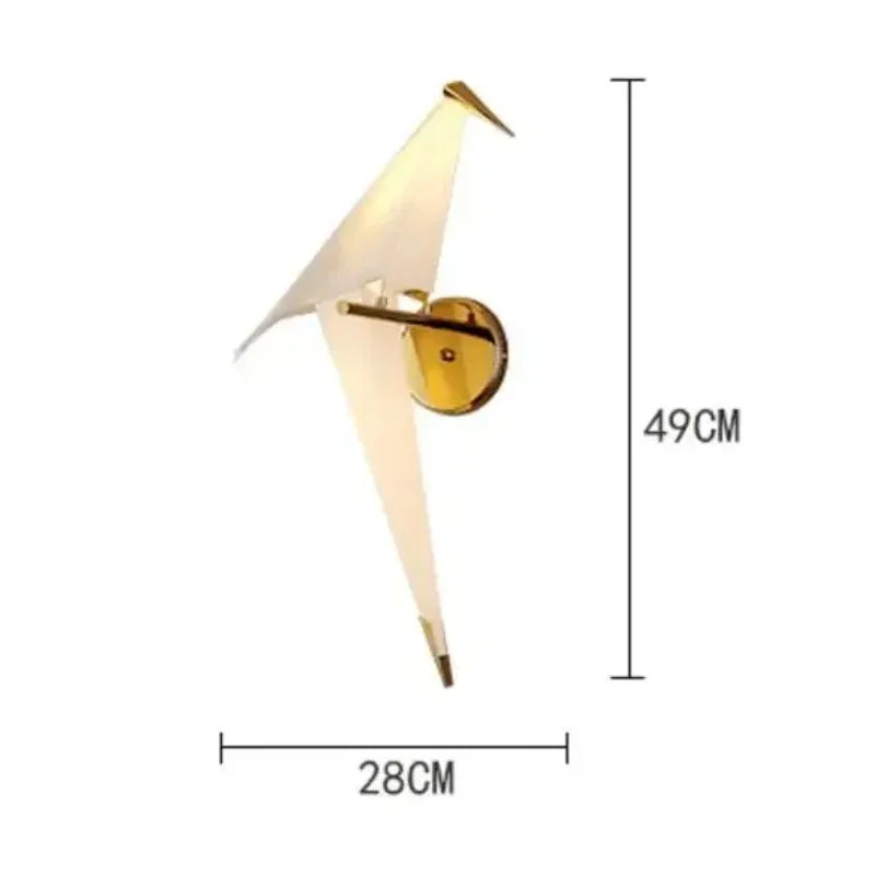 Origami Paper Bird Chandelier — Designer Bird Lamp Collection