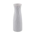 Modern Ceramic-Look Flower Vase — Minimalist Living Room Container