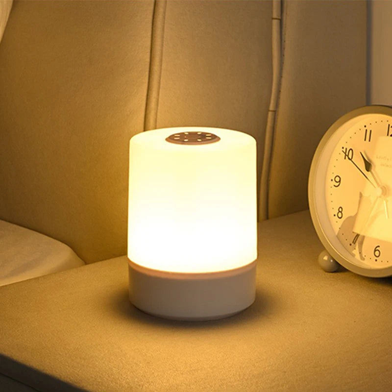 Rechargeable Bedside Night Light — Dimmable Touch-Control Table Lamp