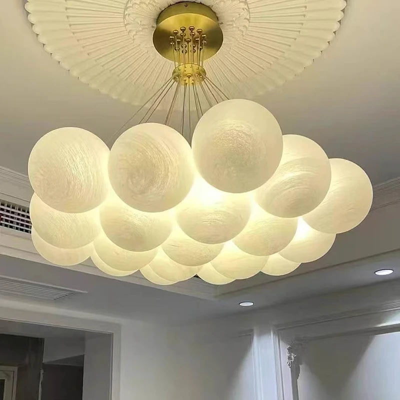 Multi-Head Crystal Villa Chandelier — Restaurant & Foyer Ceiling Light