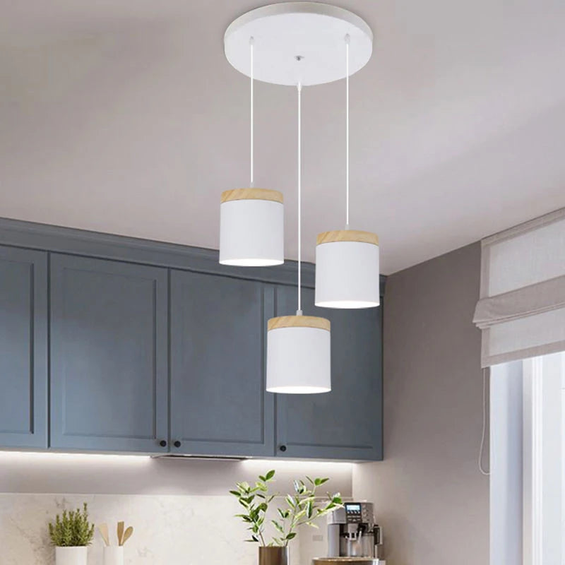 Modern Dining Table Pendant Light — Adjustable LED Ceiling Fixture
