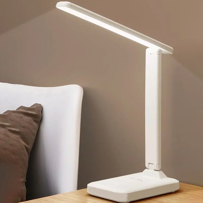 Touch-Control Dimmable Desk Lamp — 3-Level Eye Protection Table Light