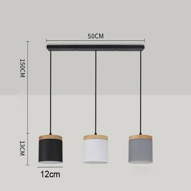 Modern Dining Table Pendant Light — Adjustable LED Ceiling Fixture