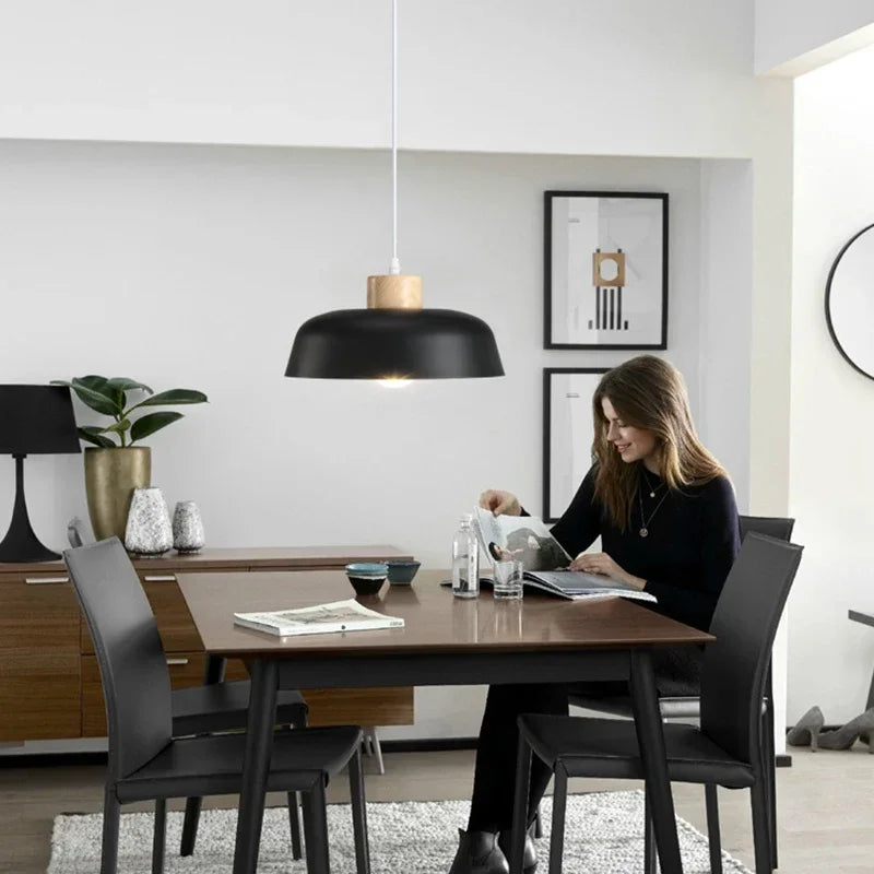 Nordic Minimalist LED Chandelier — Modern Restaurant & Bar Pendant Light