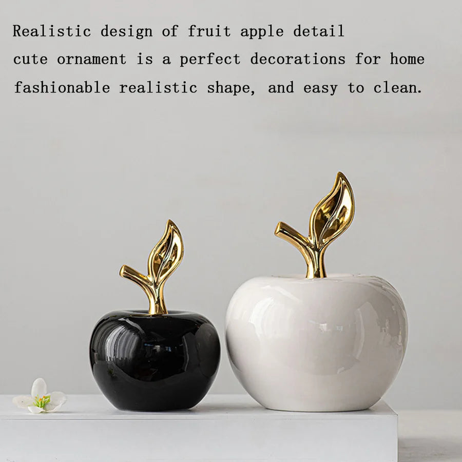 Ceramic Fruit Ornament — Classic European-Style Decorative Sculpture